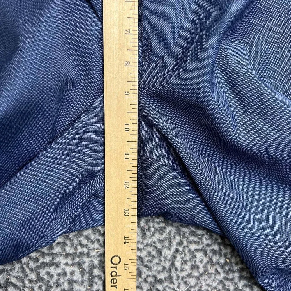 Lauren Ralph Lauren Dress Pants Men 38x30 Blue Slacks Pockets Wool Blend